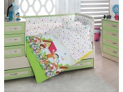Комплект постельного белья в кроватку Happy Kids
