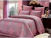 Комплект постельного белья Magestic Бамбук жаккард с вышивкой Dohna