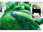 Комплект постельного белья PEAFOWL сатин 3D