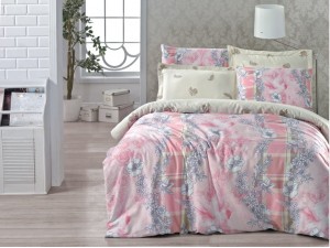 Постельное белье Cotton Box CANAN	PEMBE