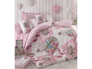 Постельное белье Cotton Box MERCIFUL PEMBE
