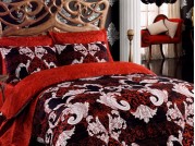 Постельное белье Cotton Box Royal HAZAL BORDO