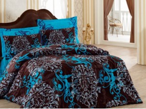Постельное белье Cotton Box Royal RUYA TURKUAZ
