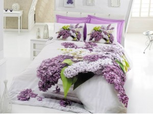 Постельное белье Cotton Box 3D VILMA LILA