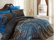 Постельное белье Cotton Box Royal DIBA KAHVE