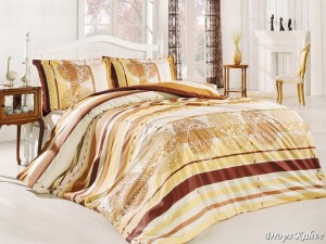 Комплект постельного белья Drops Kahve 
