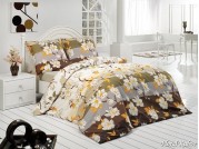Комплект постельного белья Floral kahve 