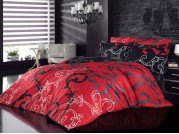 Комплект постельного белья  RED&BLACK