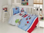 Комплект постельного белья Kristal Korsan blue