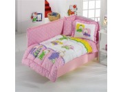 Комплект постельного белья Kristal Bebis pink