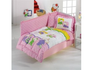Комплект постельного белья Kristal Bebis pink