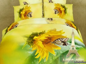 Комплект постельного белья Love You Радость 3D