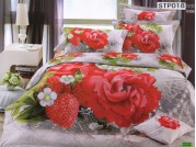 Комплект постельного белья Love You Клубничка 3D