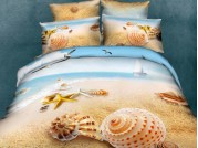 Комплект постельного белья Love You Берег 3D