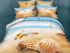 Комплект постельного белья Love You Берег 3D
