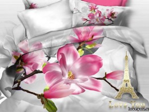 Комплект постельного белья Love You Романтика 3D