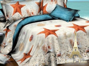 Комплект постельного белья Love You Звезда 3D