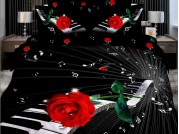 Комплект постельного белья Love You Мелодия 3D