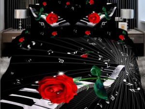 Комплект постельного белья Love You Мелодия 3D