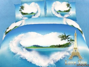 Комплект постельного белья Love You Мечта 3D