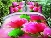 Комплект постельного белья Love You Розочки 3D