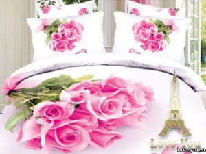 Комплект постельного белья Love You Нежность 3D