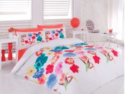 Постельное белье Majoli Bahar teksil Fancy v2	Pembe