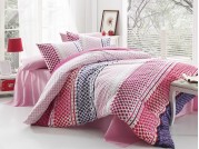 Постельное белье Majoli Bahar teksil Fashion v2 Pembe