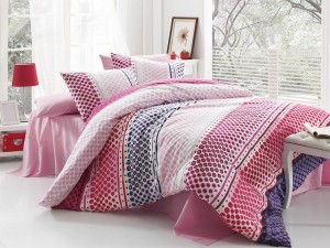 Постельное белье Majoli Bahar teksil Fashion v2 Pembe
