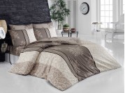Постельное белье Majoli Bahar teksil Natura v1 Kahve