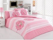 Постельное белье Majoli Bahar teksil Krayn v1	Pembe