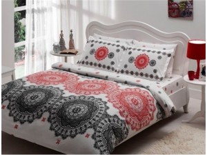 Комплект постельного белья Luana red