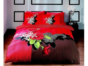 Комплект постельного белья Avalon red