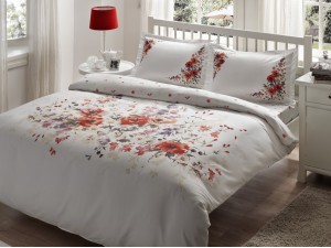 Комплект постельного белья Camilla red