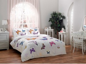 Комплект постельного белья Butterfly blue