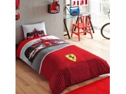 Комплект постельного белья на резинке TAC Ferrari F1 Race