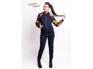 Костюм Fusion Chic (хлопок+трикотаж тисненый)
