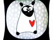 Подушка Love You Коты
