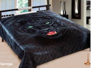 Покрывало Love You Шелк 3D Пантера