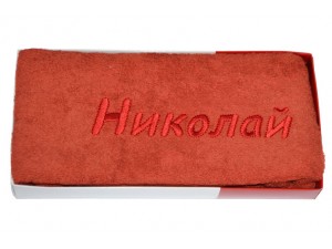 Махровое полотенце Николай