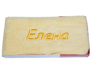 Махровое полотенце Елена