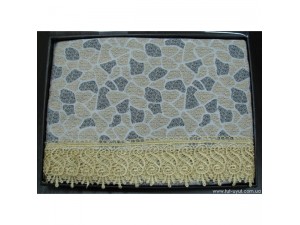 Скатерть -  Arya Leopard c гипюром